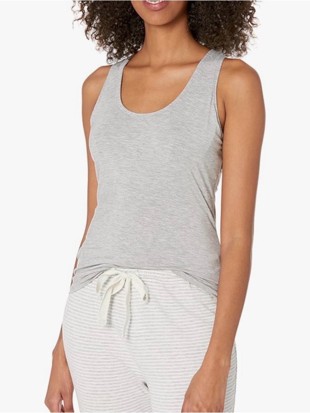 NWT Cosabella Gray Racerback Cami XL